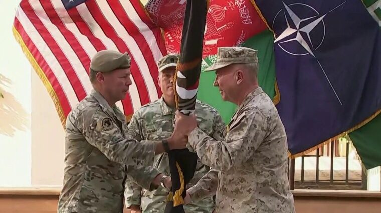 US Afghanistan withdrawal: Top commander steps down